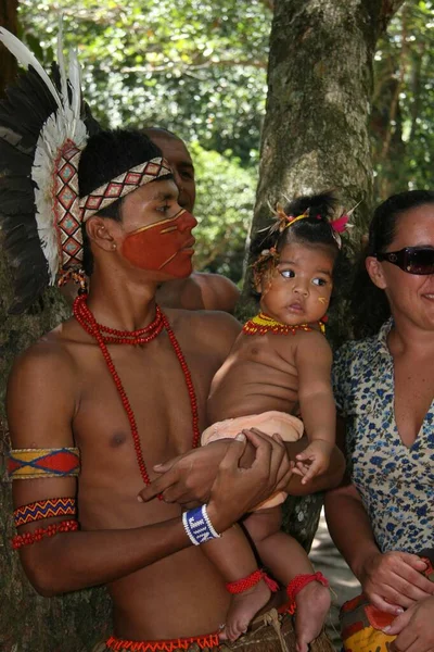 Pataxo indos — Fotografia de Stock