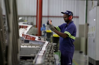beverage factory at the industrial center in camacari