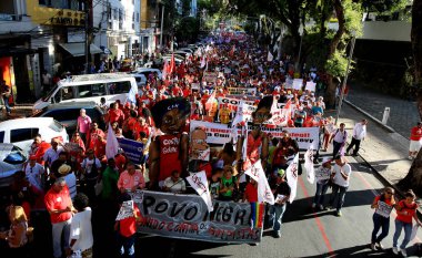Başkan Dilma Rousseff 'e destek ifadesidir