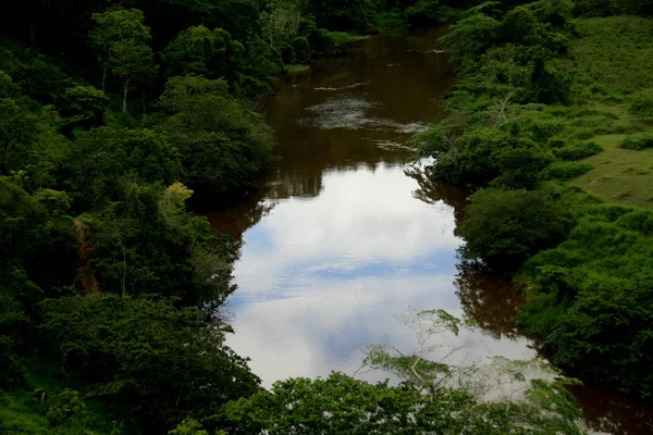 Vista del río Buranhem en eunapolis —  Fotos de Stock