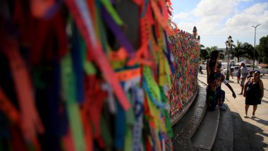 Salvador şehrinde turistik bir yer