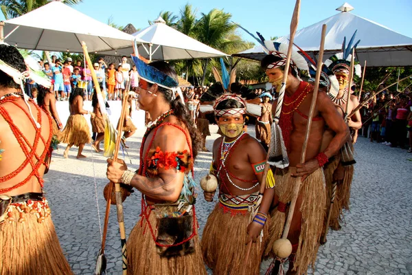 Pataxos indianos da bahia — Fotografia de Stock