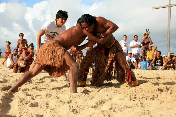 Südbahia Indigene Spiele — Stockfoto