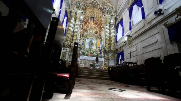 Spiaggia concepimento chiesa — Foto Stock