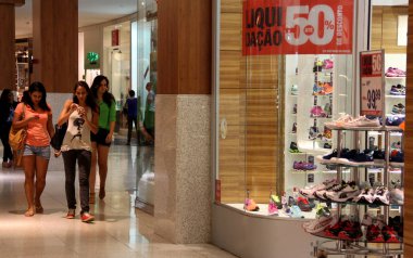 Salvador 'da bir dükkan.