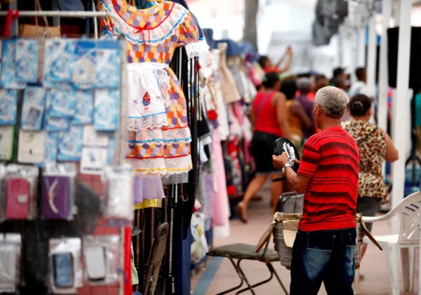 Straatverkoper in El Salvador — Stockfoto