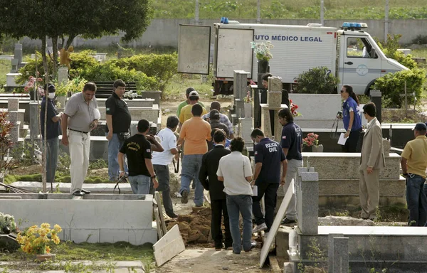 Exumação do órgão adjunto na bahia — Fotografia de Stock