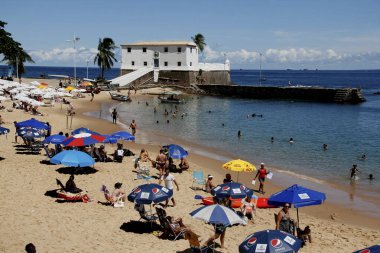 Salvador 'daki Barra plajı.