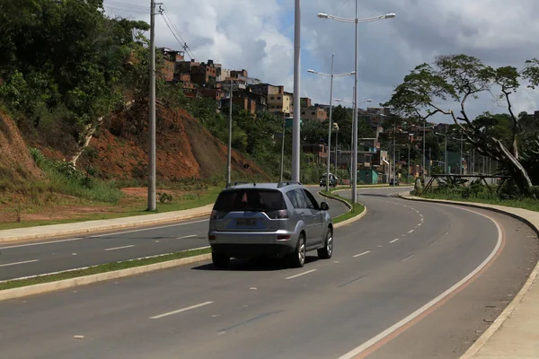 Avenida mario sergio in salvador — Stock fotografie