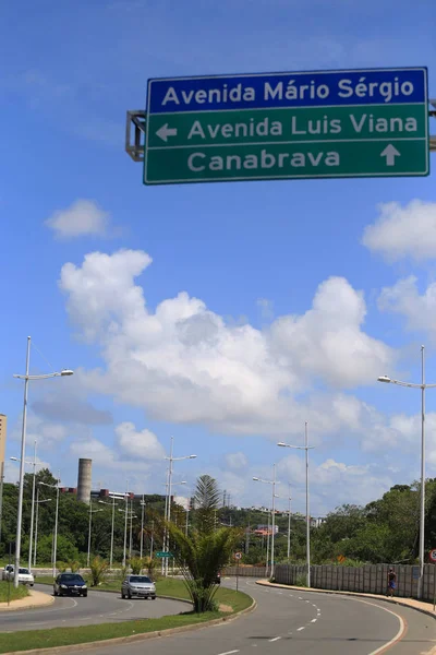 Αβενίντα Μάριο Σέρτζιο στο Σαλβαδόρ — Φωτογραφία Αρχείου