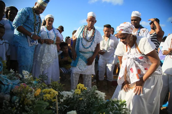 Salvador 'daki Yemanja onuruna parti