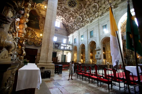 Salvador Bahia Brasile Gennaio 2015 Turisti Vengono Visti Durante Una — Foto Stock