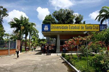 ilheus, bahia / brazil - january 10, 2011: view of the State University of Santa Cruz (Uesc), in the city of Ilheus.