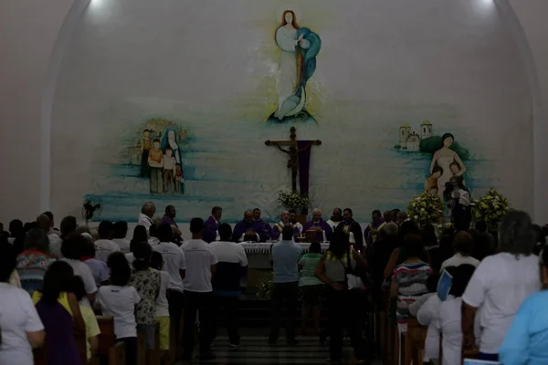 Salvador Bahia Brezilya Mart 2017 Irma Dulce Hayatı Çalışmaları Santuario — Stok fotoğraf