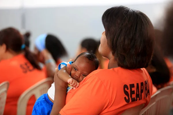 Salvador Bahia Brasil Julho 2016 Presa Presidio Feminina Salvador Prende — Fotografia de Stock