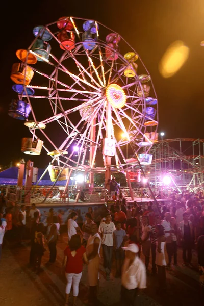 Ilheus Bahia Brazil December 20141 People Seen Amusement Park City — стоковое фото