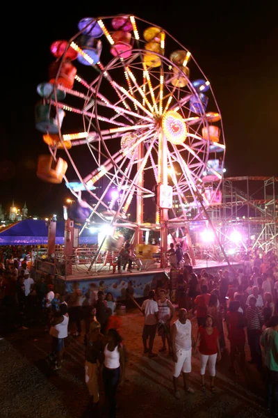 Ilheus Bahia Brazil December 20141 People Seen Amusement Park City — стоковое фото