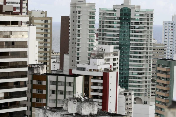 Salvador Bahia Brazil February 2017 View Residential Buildings Barra District — Stock Photo, Image
