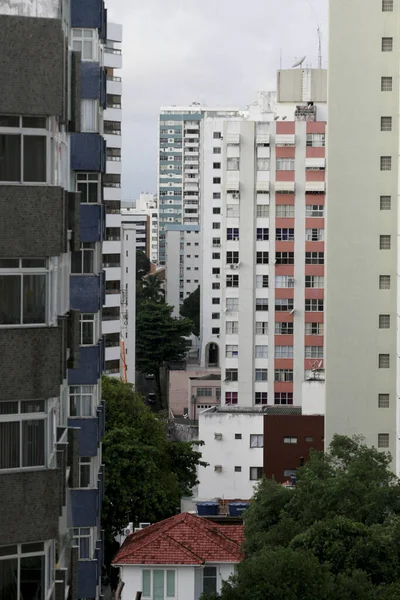 살바도르 브라질 2017 살바도르 지구에 주거용 건물들의 — 스톡 사진