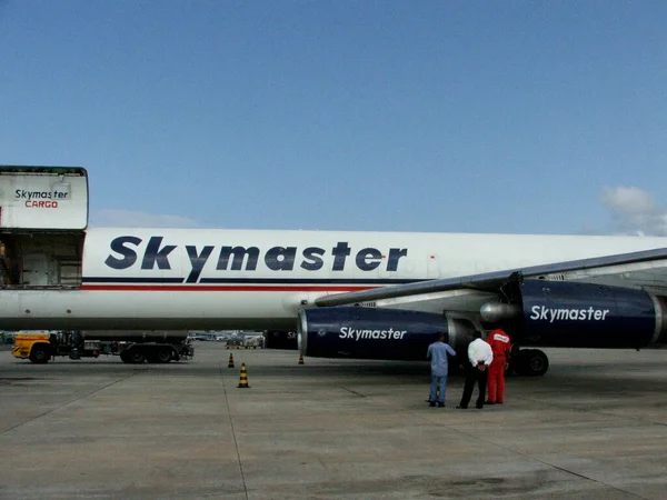 Salvador Bahia Brazil September 2005 Aircraft Model Douglas Freighter Company — Stock Photo, Image