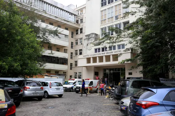 Salvador Bahia Brasil Agosto 2018 Hospital Universitário Professor Edigard Santos — Fotografia de Stock