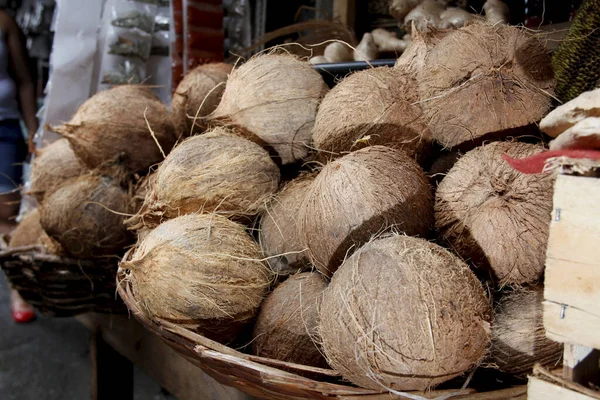 Salvador Bahia Brezilya Nisan 2013 Salvador Şehrindeki Feira Sao Joaquim — Stok fotoğraf