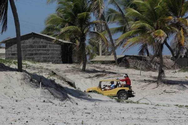 Jandaira Bahia Brasil Diciembre 2013 Vehículo Buggy Visto Pasar Por — Foto de Stock