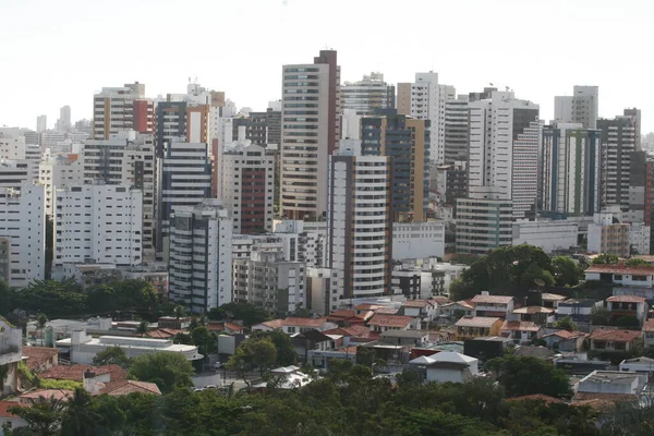 Salvador Bahia Brahba Августа 2017 Года Воздушный Вид Жилую Недвижимость — стоковое фото