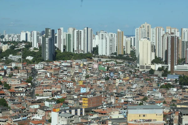 Salvador Bahia Brezilya Ocak 2017 Brotas Federacao Şehirleri Arasındaki Yerleşim — Stok fotoğraf