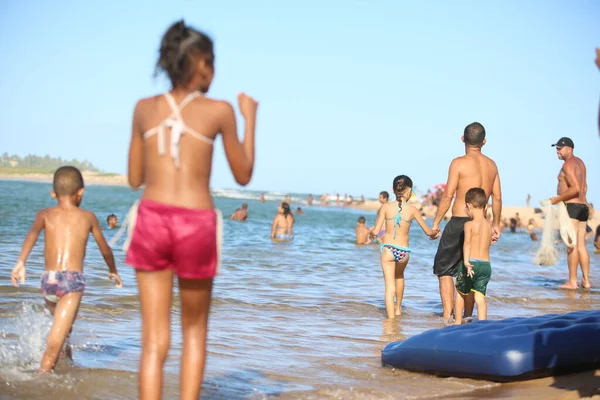 Lauro Freitas Bahia Brésil Novembre 2017 Des Enfants Sont Vus — Photo