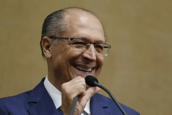Salvador Bahia Brasil Junio 2018 Geraldo Alckmin Gobernador Sao Paulo — Foto de Stock