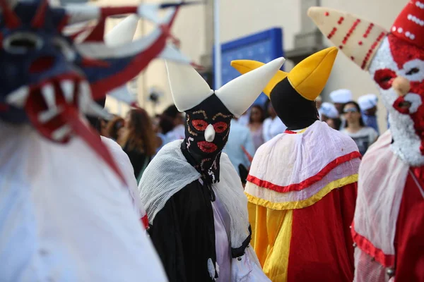 2017 Salvador Bahia Brazil February 2018 Masquerades Seen Performance Pelourinho — 스톡 사진