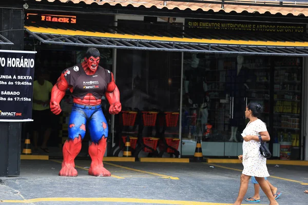 Salvador Bahia Brezilya Mart 2018 Salvador Daki Itapua Daki Dorival — Stok fotoğraf