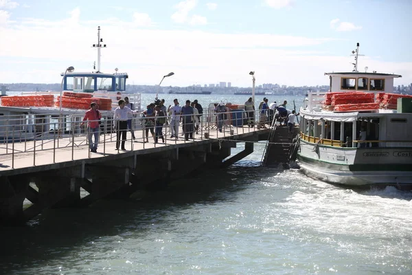 Vera Cruz Bahia Brazil August 2017 View Pier Mar Grande — Stock Photo, Image