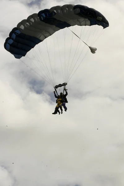 2012 Itaparica Bahia Brazil Aughantage Person See Parachute Jump Itaparica — 스톡 사진