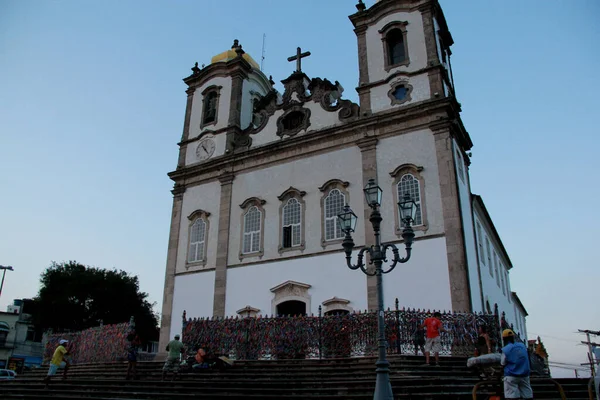 Salvador Bahia Brazil Septembre 2012 Ленты Можно Увидеть Церкви Бонфим — стоковое фото