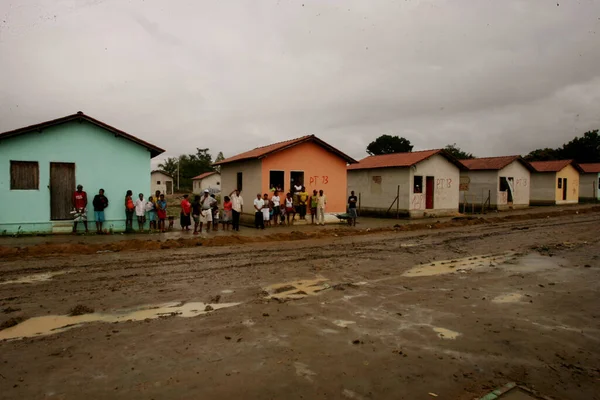 Itamaraju Bahia Brasil Julio 2010 Casas Populares Del Programa Minha — Foto de Stock