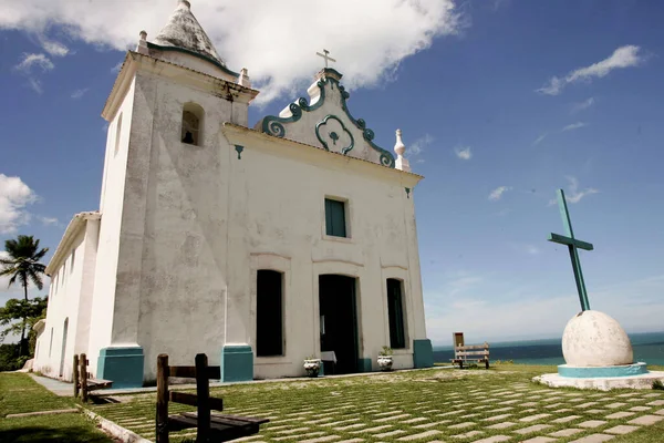 Santa Cruz Cabralia Bahia Brasil Março 2010 Vista Igreja Matriz — Fotografia de Stock