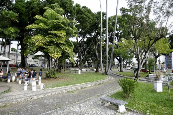 Salvador Bahia Brazil Σεπτεμβρίου 2014 Άποψη Του Passeio Publico Στην — Φωτογραφία Αρχείου