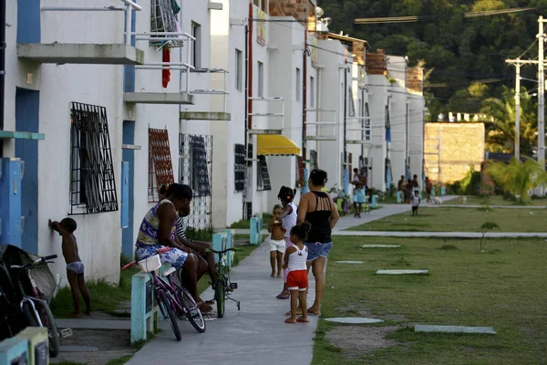 Salvador Bahia Brazil Desember 2014 Unit Perumahan Yang Dibangun Oleh — Stok Foto