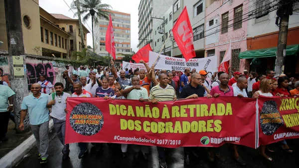 Salvador Bahia Brezilya Mayıs 2017 Salvador Kentindeki Toplu Taşımacılıkta Ücret — Stok fotoğraf