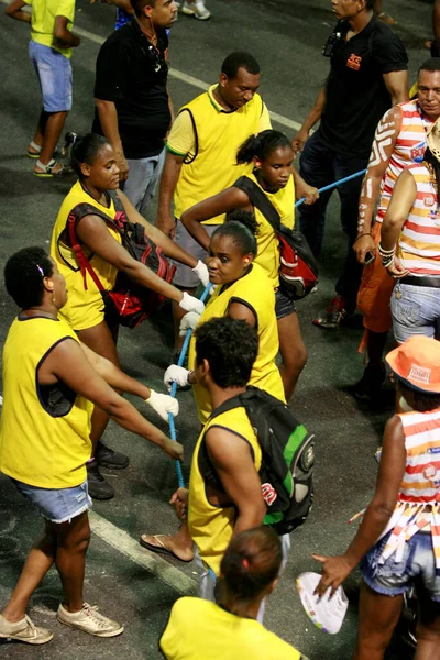 Salvador Bahia Brezilya Şubat 2015 Kuzular Salvador Kentindeki Karnaval Sırasında — Stok fotoğraf
