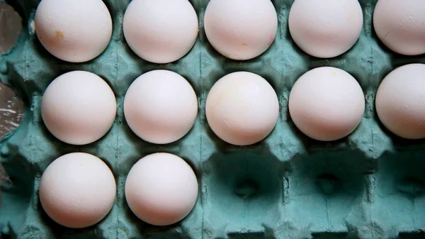 Salvador Bahia Brazil Απριλίου 2020 Αυγά Κότας Που Αποθηκεύονται Μια — Φωτογραφία Αρχείου