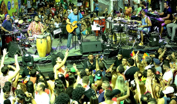 Salvador Bahia Brazil 2018 Február Alavonte Band Seen Performance Carnival — Stock Fotó