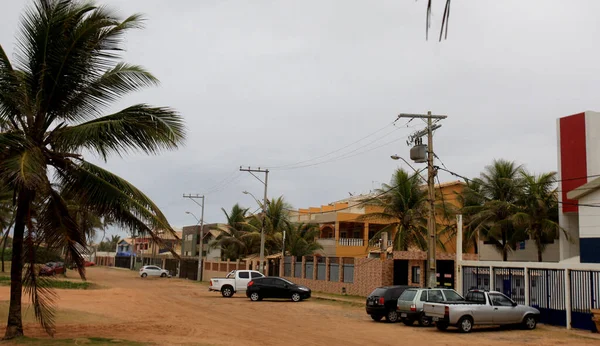 Salvador Bahia Brasil Dezembro 2016 Vista Residências Praia Perto Stella — Fotografia de Stock