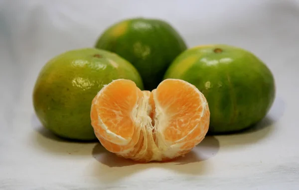 Salvador Bahia Brésil Mai 2020 Des Fruits Mandarine Sont Vus — Photo