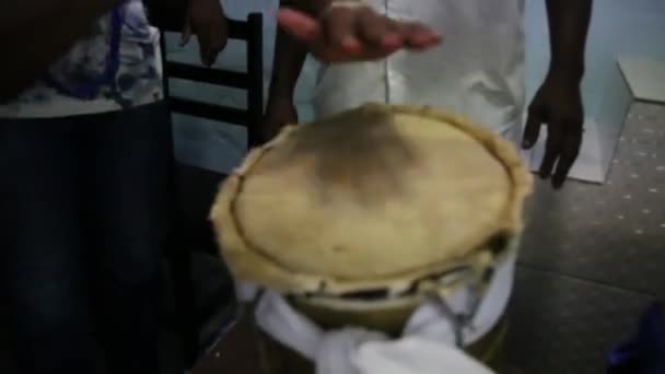 Simoes Filho Bahia Brasilien Januar 2015 Candoble Hengivne Ses Religiøs – Stock-video