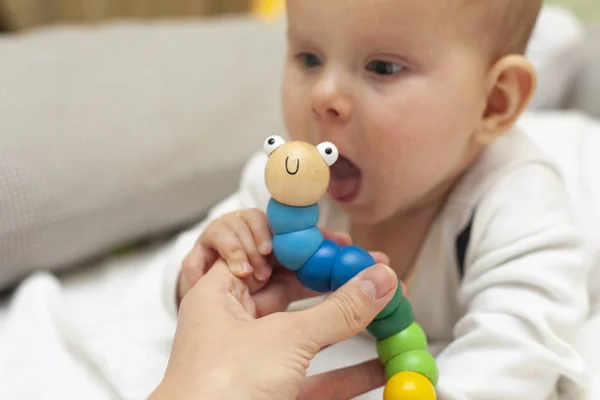 Infant Baby Toy Caterpillar — Stock Photo, Image