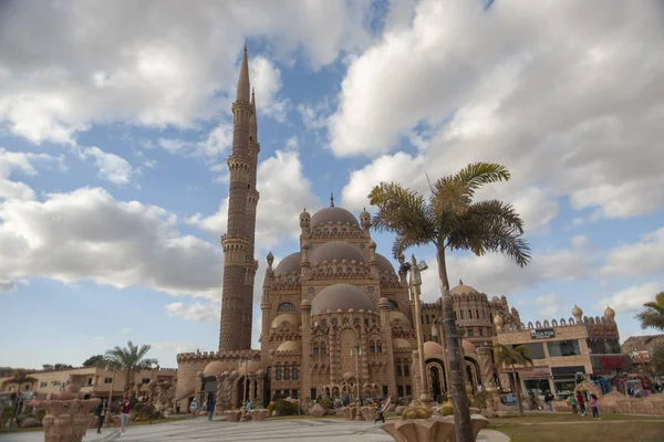 Шарм Эль Шейх Египет Февраля Вид Мечеть Сахаба — стоковое фото