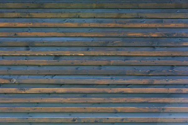 Fond planche naturelle bleu avec brun — Photo